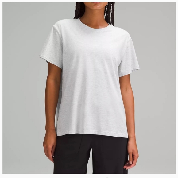 Lululemon Purple All Yours Tee Size 8 - Picture 2 of 2